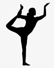 Yoga Poses Silhouette Png, Transparent Png, Free Download