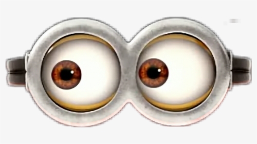 Minion Eyes Png - Minions Glasses, Transparent Png, Free Download