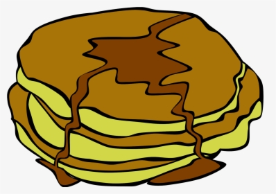 Cartoon Food Clipart Transparent - Cliparts Of Pan Cake, HD Png Download, Free Download