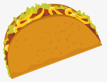 Mexican Taco Clipart - Taco Clipart, HD Png Download, Free Download