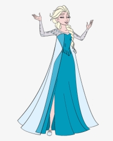 Elsa Free Disney Frozen Cliparts Clip Art Transparent - Marge Simpson As Queen, HD Png Download, Free Download