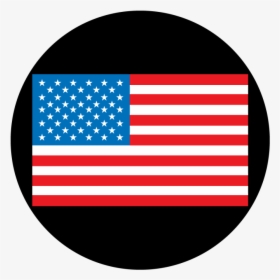 American Flag Circle Png - United States Flag Circle, Transparent Png, Free Download
