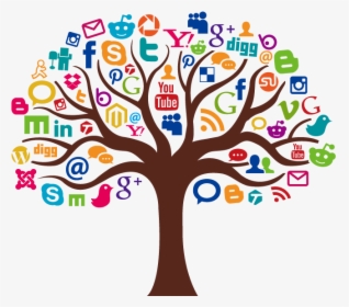 Social Media Marketing Icon - Social Media Marketing Tree, HD Png Download, Free Download