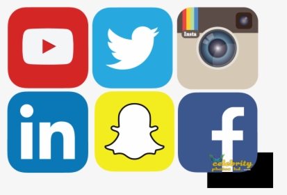Social Media Png File - Social Media Icons App, Transparent Png, Free Download