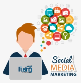 Social Media Marketing - Social Media Marketing Vector, HD Png Download, Free Download