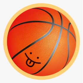 Cartoon Picture Of Basketball - Gambar Bola Basket Animasi, HD Png Download, Free Download
