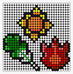 Badge Pokemon Part 2 Gen 1 Perler Bead Pattern / Bead - Pixel Art Pokemon Badge, HD Png Download, Free Download