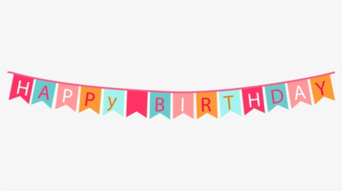 Happy Birthday Small Banner Png Download - Banner Cumpleaños Png, Transparent Png, Free Download