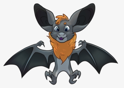 Oliver The Australian Fruit Bat - Cartoon, HD Png Download, Free Download