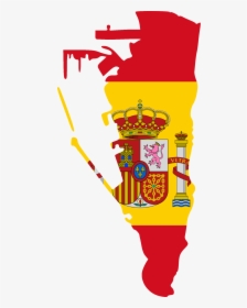 Flag Map Of Gibraltar - Spanish Embassy In Bangkok, HD Png Download, Free Download