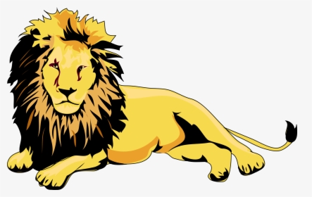 Lion Clipart Sleep - Lion Clipart, HD Png Download, Free Download