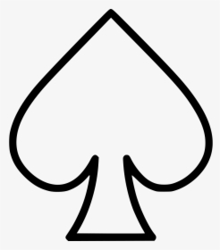 Transparent Ace Of Spades Clipart - Spades Icon Png, Png Download, Free Download