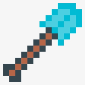 Transparent Minecraft Icon - Minecraft Shovel, HD Png Download, Free Download