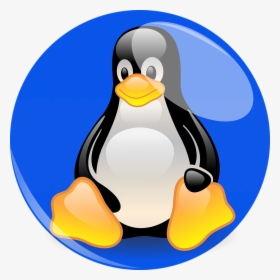 Penguin, Linux, Mascot, Blue, Cartoon Character, Figure - Pinguim Linux Mascote, HD Png Download, Free Download