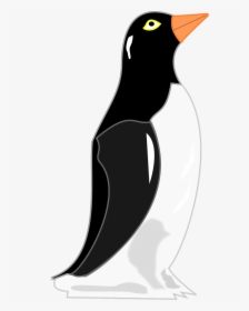 Cartoon Penguin Looking Right, HD Png Download, Free Download