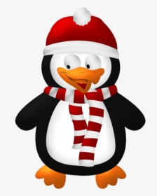 Cute Christmas Penguin Transparent Png Clipart - Christmas Penguin ...