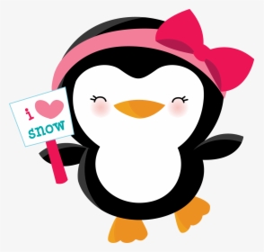 Baby Penguin Girl Png, Transparent Png, Free Download