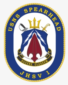 Usns Spearhead Jhsv-1 Crest - Uss James E Williams Crest, HD Png Download, Free Download