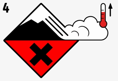 Avalanche High Danger Level Wet Snow, HD Png Download, Free Download