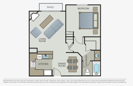 Download 1 Bed 1 Bath- Marbella View Single Bed Top, HD Png Download, Free Download