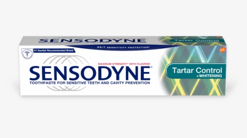 Sensodyne Tartar Control With Whitening Toothpaste, HD Png Download, Free Download