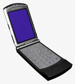 Motorola V3 Phone Png Clipart, Transparent Png, Free Download