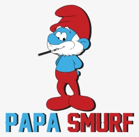 Smurfs Clipart Papa, HD Png Download, Free Download