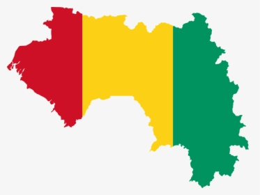 Guinea, Flag, Map, Geography, Outline, Africa, Country, HD Png Download, Free Download