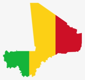 Mali, Flag, Map, Geography, Outline, Africa, Country, HD Png Download, Free Download
