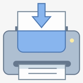 Clip Freeuse Library Send To Printer Icon Free Download, HD Png Download, Free Download