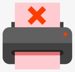 Printer Out Of Paper Icon Clipart , Png Download, Transparent Png, Free Download