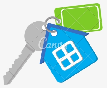 Key House Home Vector Graphic Icon, HD Png Download, Free Download