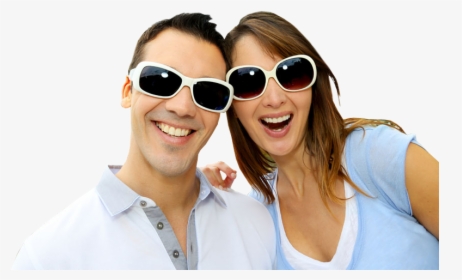 Couple Smiling And Making Travel Selfie, HD Png Download, Free Download