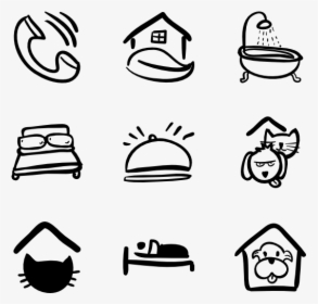 Hand Drawn Travel Icons, HD Png Download, Free Download