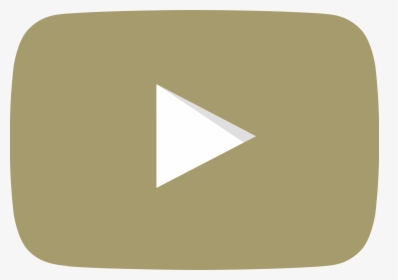 Youtube Icon Gold, HD Png Download, Free Download