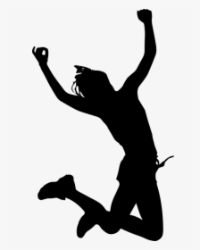 Women, Jumping, Silhouette, HD Png Download, Free Download
