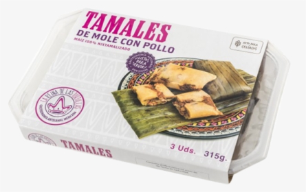 Tamales De Mole Con Pollo 3 Stk, HD Png Download, Free Download