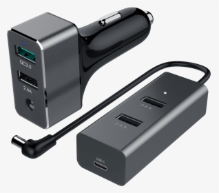 60w Usb 5 Port Car Charger, HD Png Download, Free Download