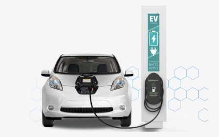 Electric Car Png - 2017 Nissan Leaf Hp, Transparent Png, Free Download