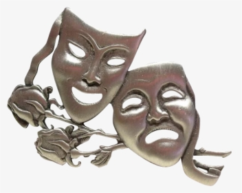 Comedy And Tragedy Mask Pins, HD Png Download, Free Download