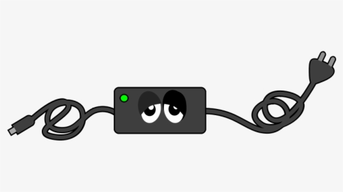 Power Clipart Computer Charger - Computer Charger Clipart, HD Png Download, Free Download