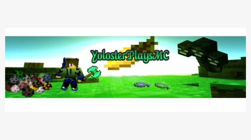 Banner Minecraft Transparent Youtube, HD Png Download, Free Download
