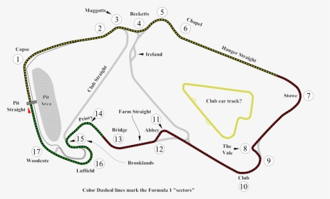 Ie7 Safe Version - Silverstone Circuit Map, HD Png Download, Free Download