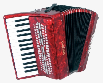 Accordion Bright Red - Accordion Transparent Background, HD Png Download, Free Download