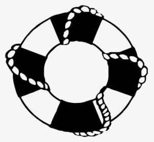 Lifesaver Clipart Black And White , Png Download - Life Saver Clipart Black And White, Transparent Png, Free Download