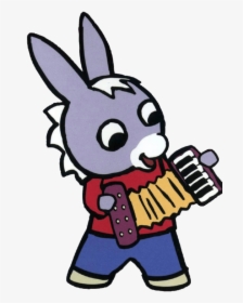 Trotro Playing The Accordion - Trotro Png, Transparent Png, Free Download