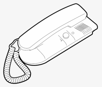 Intercom Kocom Audio Clipart Icon Png - Mewarnai Gambar Orang Menelpon Hitam Putih, Transparent Png, Free Download