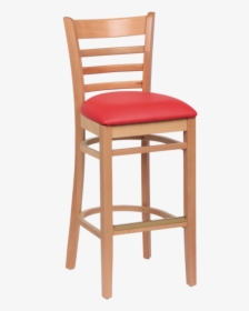 Wooden Bar Stools With Backs, HD Png Download, Free Download