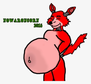 Pregnant Foxy - Mpreg Foxy, HD Png Download, Free Download