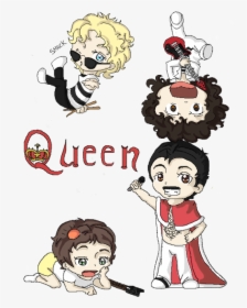 Queen Band Cartoon Drawing, HD Png Download, Free Download